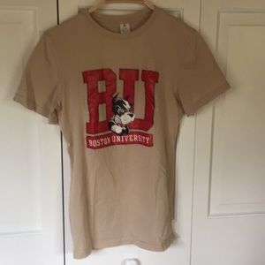 Boston university t shirt